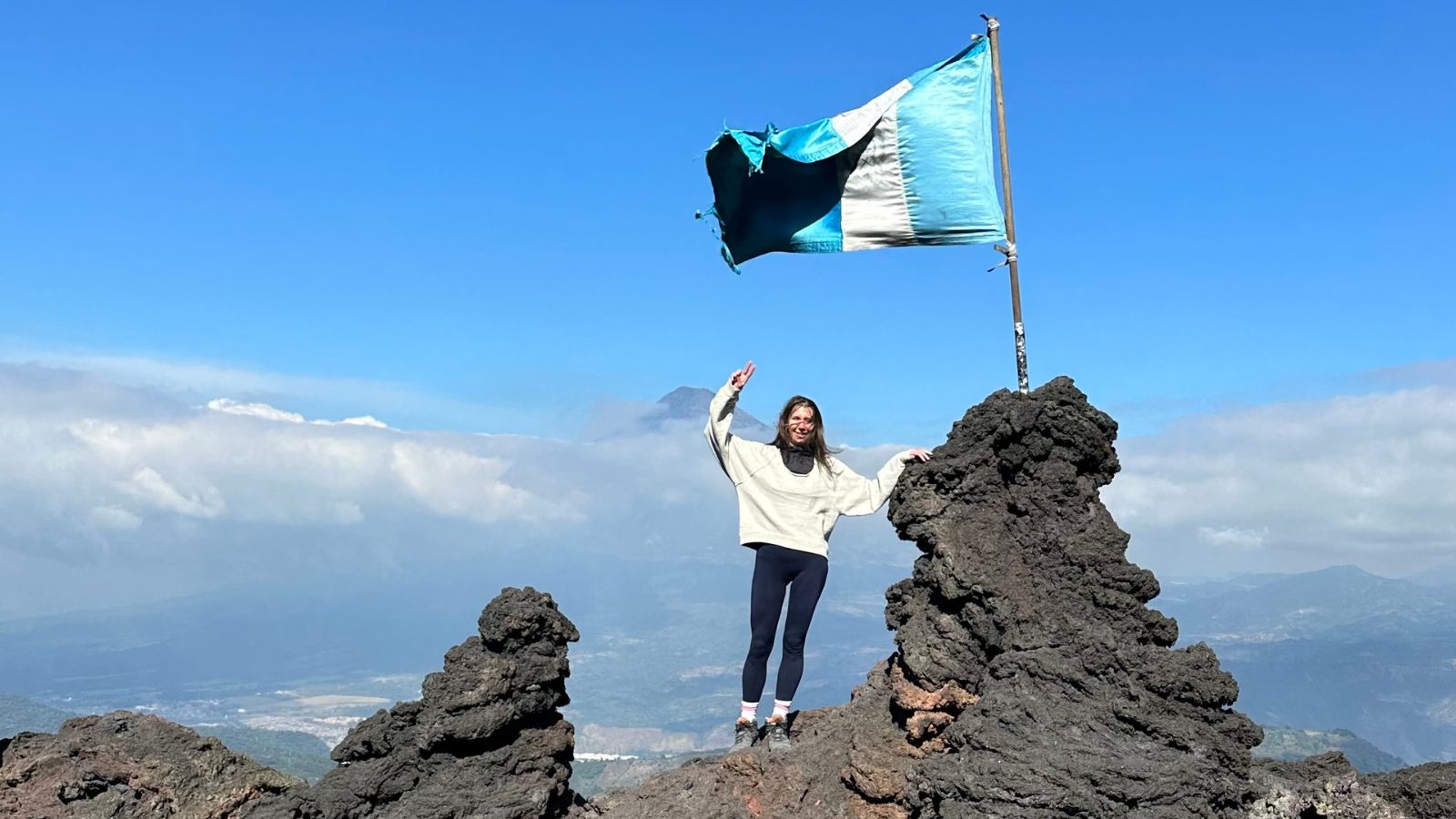 Michelle Berg on mountain