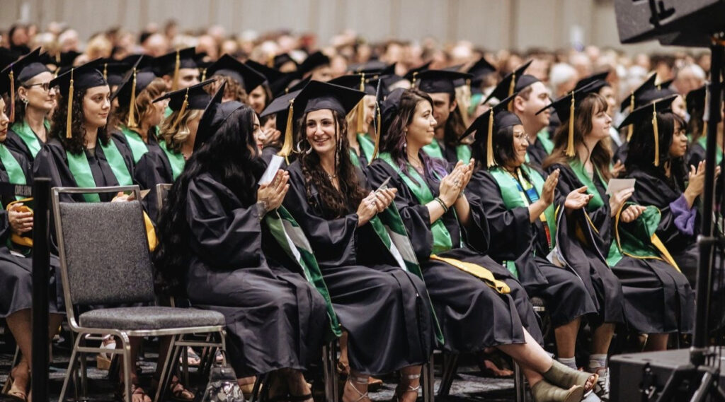 NUNM students at graduation