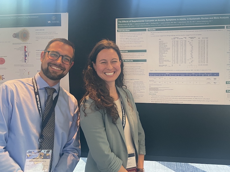 CREST Director Joshua Goldenberg, ND, PhD(c) and CREST Methodologist Monique Aucoin, ND, MSc present one of CREST's most-recent studies.