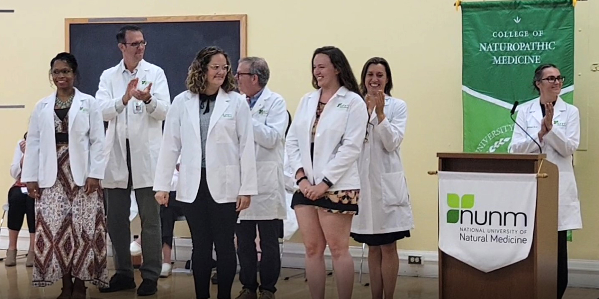 45 new ND students begin naturopathic journey at White Coat Ceremony