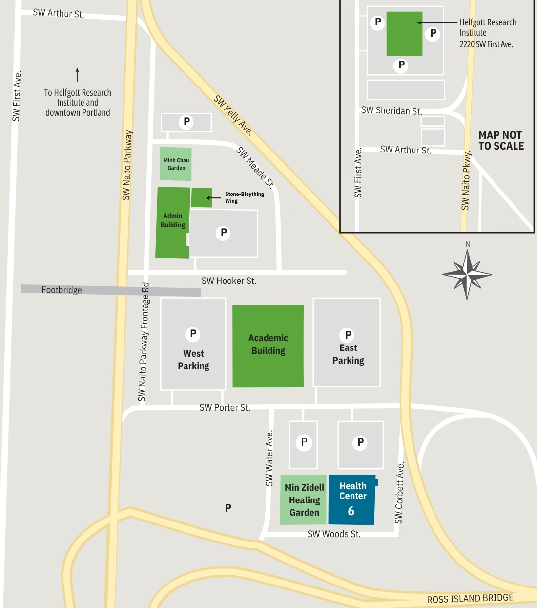 Map and Directions to NUNM Campus - National University of Natural ...